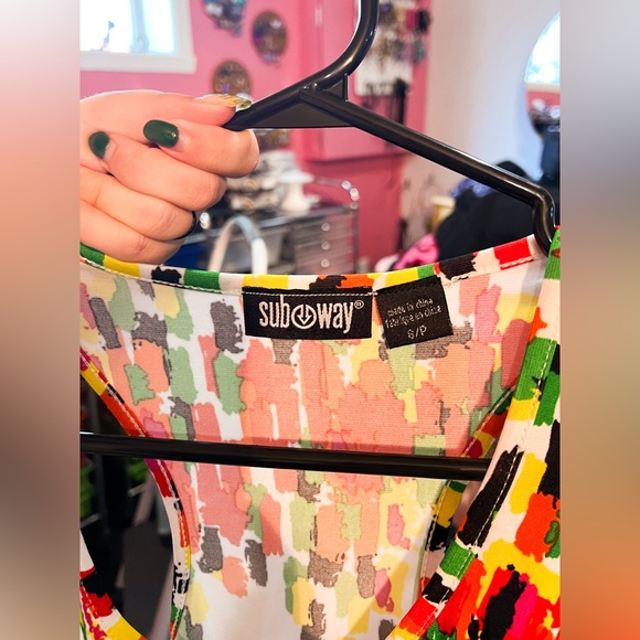 Colourful Maxi Dress - Picture 4 of 4